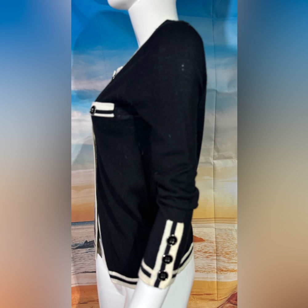 Trina Turk Merino Wool Cardigan - Picture 8 of 10